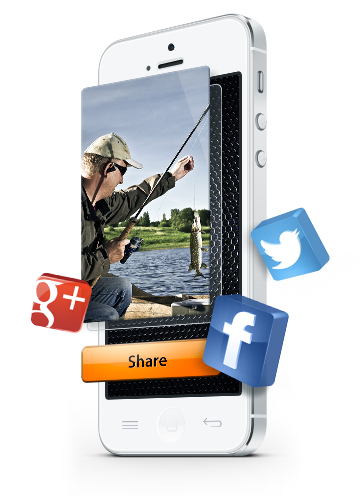 wireless portable sonar share your catch