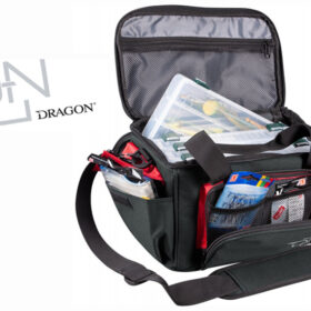 Dragon DGN Τσάντα Spinning με θήκες πλαστικές 33x25x21cm