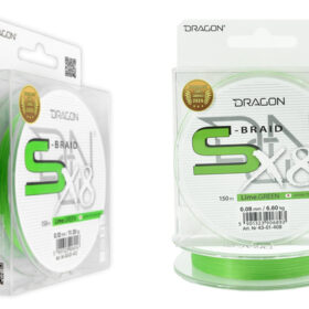DRAGON S-BRAID X8 Lime GREEN